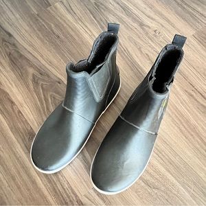 Sperry Black Rubber Boots - Size 7